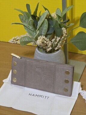 Hammitt 110 Wallet with Gold Studs